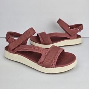 ZODIAC Cloe Sandal Raspberry Pink‎ Womens Size 8.5 Velcro